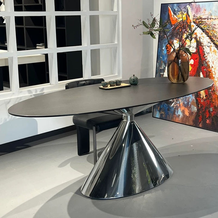 LAMINA Modern Sintered Stone Dining Table - Radical Homes Singapore