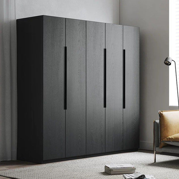 HENRYK Modern Black Wardrobe