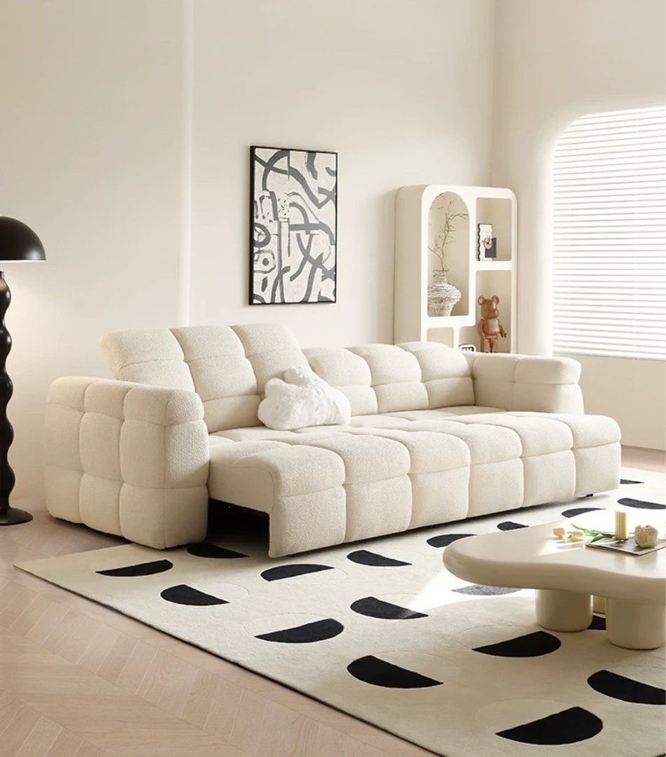 KELS Modern Electric Motorised Boucle Sofa