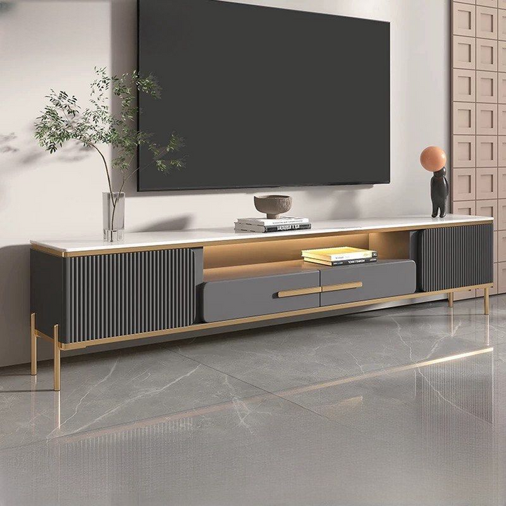 JAVIOS Modern Sintered Stone TV Console