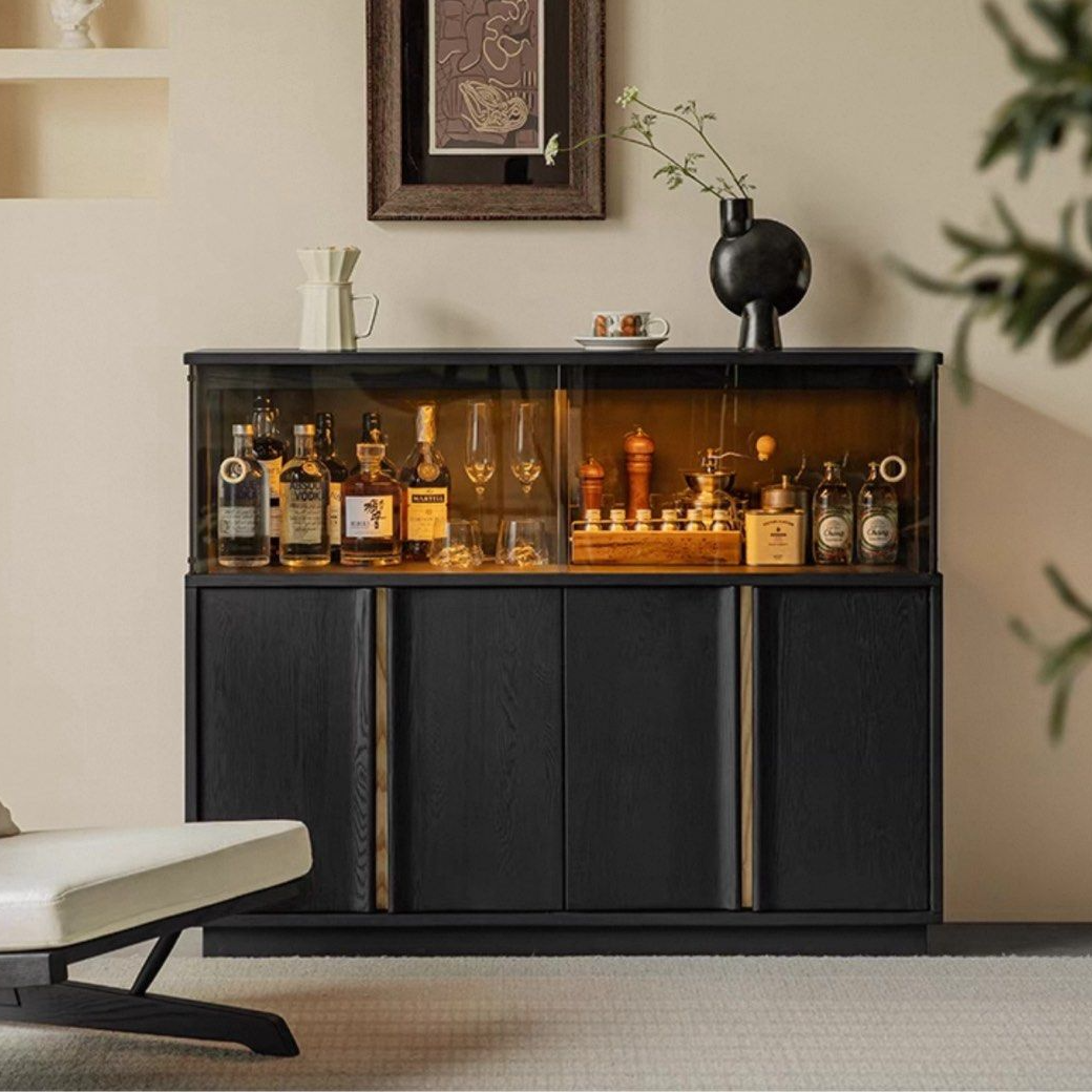 IGORA Modern Solid Wood Wine Cabinet