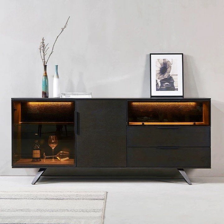 ALEWEN Modern Solid Wood Sideboard