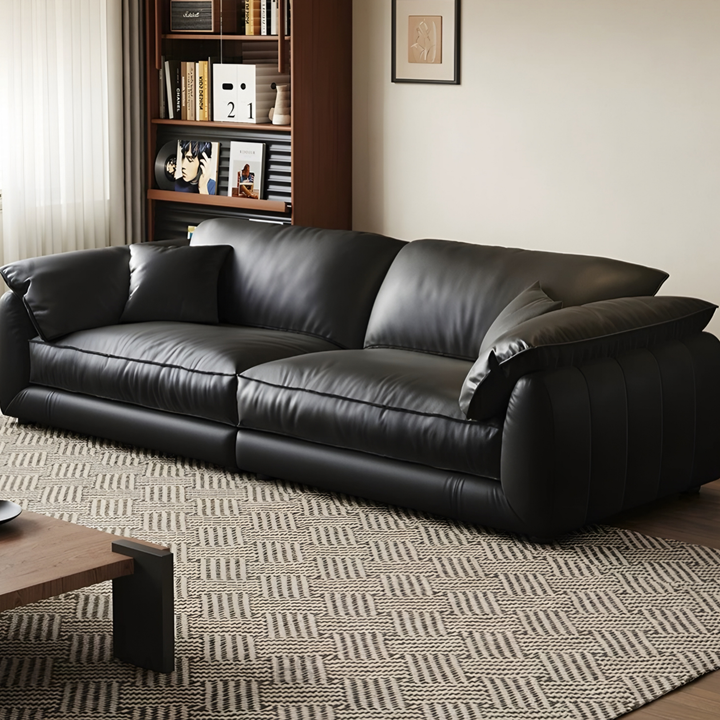 BILL Modern Genuine Leather Sofa