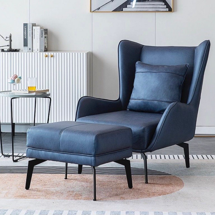 TANNER Modern Leather Armchair