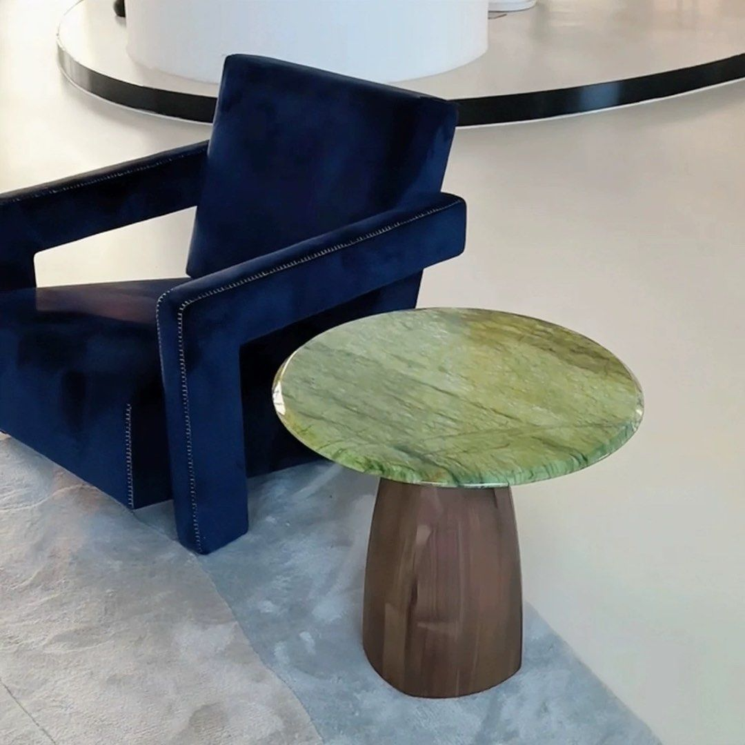 JAUIEL Modern Marble Side Table