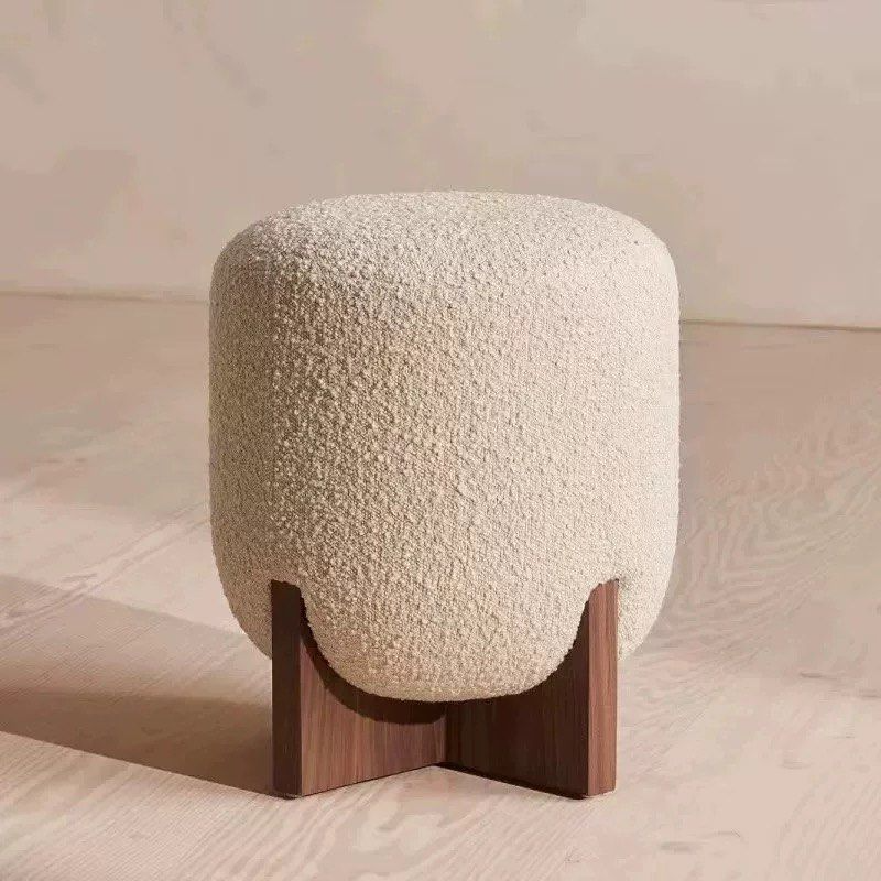 GAMO Modern Boucle Vanity Stool