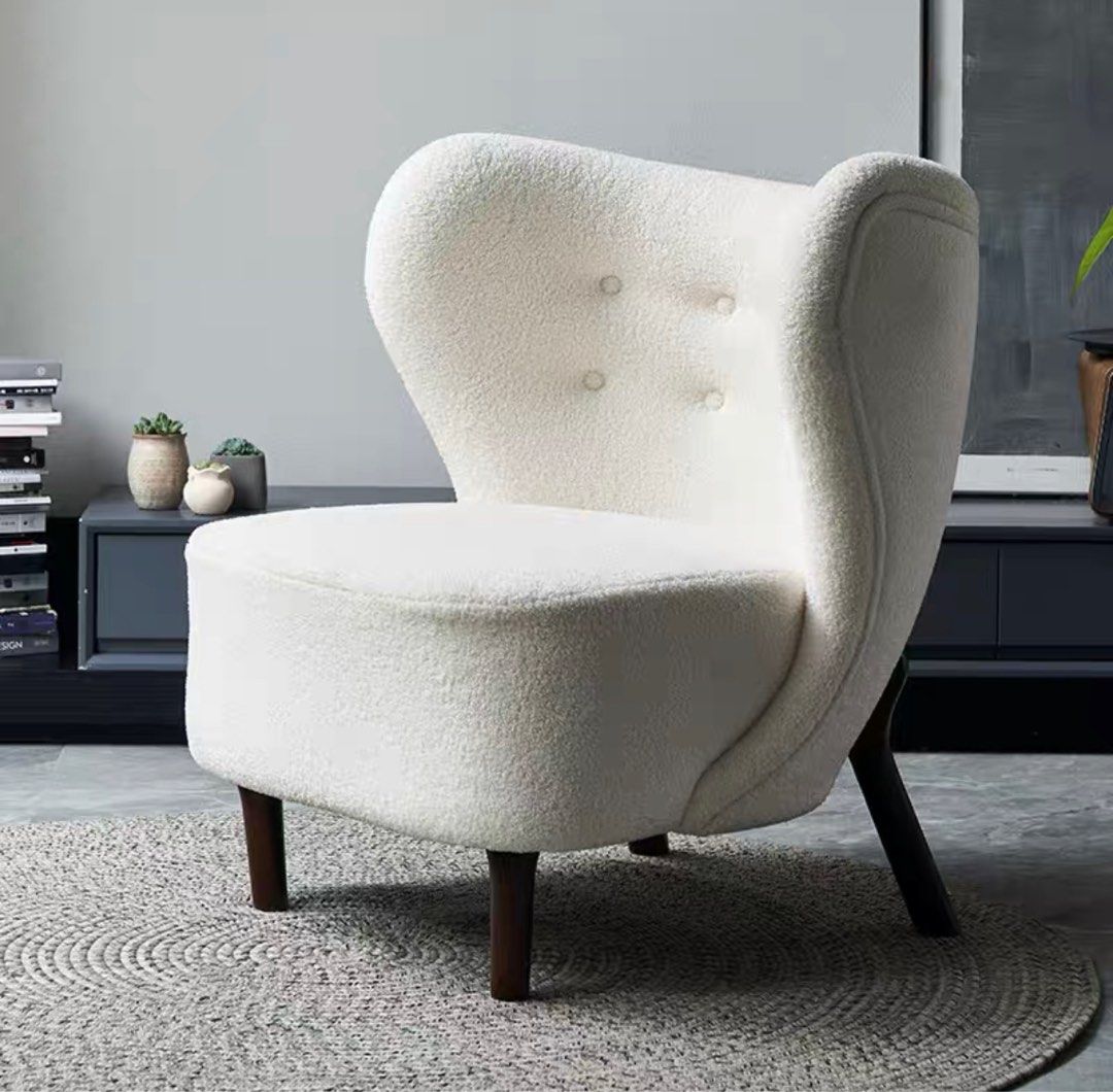 GRACIE Modern Boucle Lounge Chair