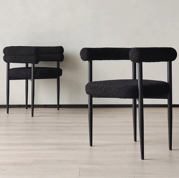 RELO Modern Boucle Dining Chair