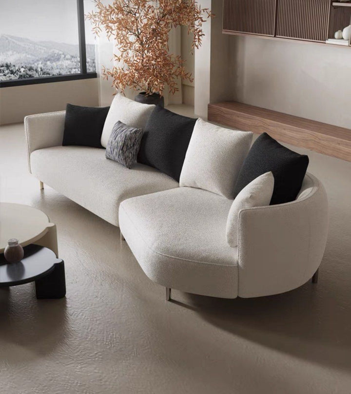 ROLTEN Modern Sectional Curve Sofa