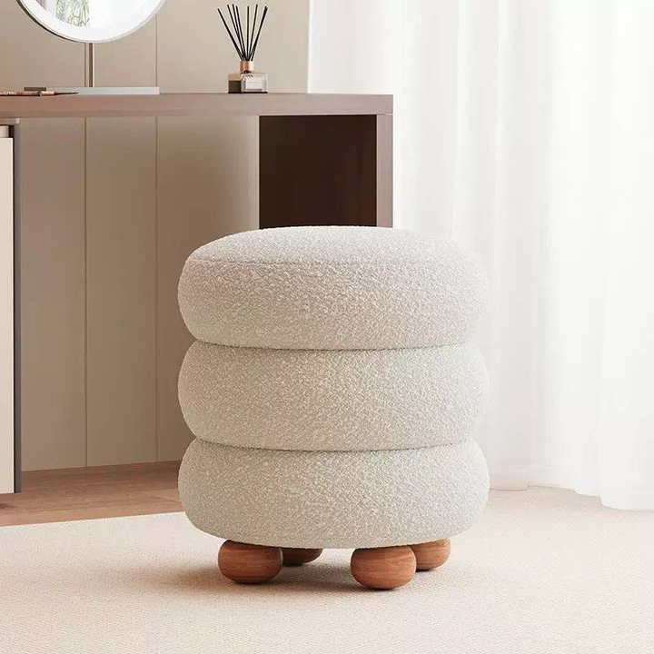 TROFUS Lamb Wool Stool