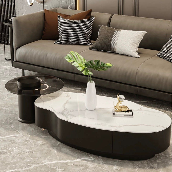 ABEIS Modern Sintered Stone Coffee Table
