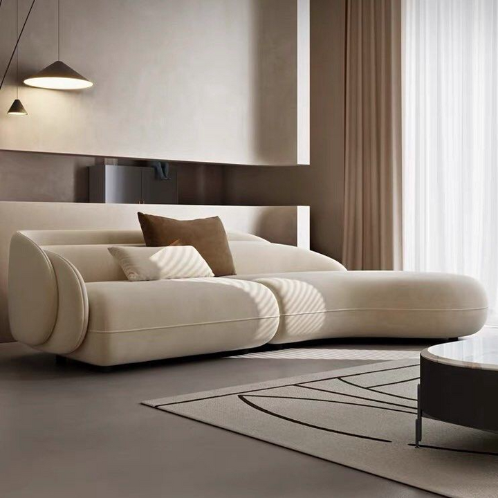 FORTE Scratch Resistant Curve Sofa