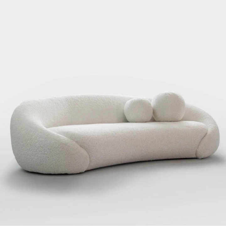 ALISEN Boucle Curve Sofa