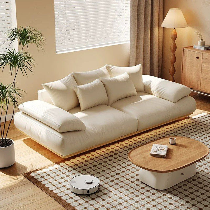 SERRA Modern LED Leather Sofa