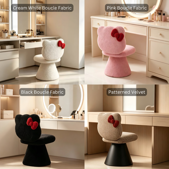 FELINE Modern Boucle Vanity Chair