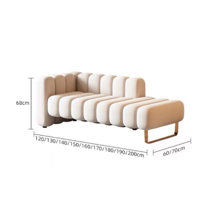 LIBERTY Modern Velvet Ottoman (INSTOCK)
