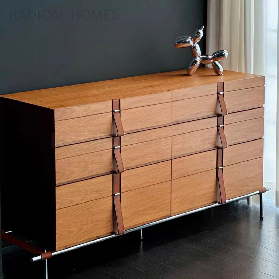 PALERMO Modern Solid Wood Chest Of Drawers