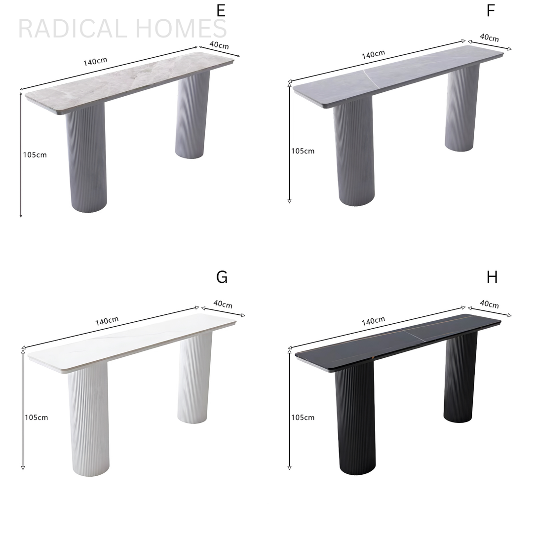 DILLEN Modern Outdoor Sintered Stone Bar Table