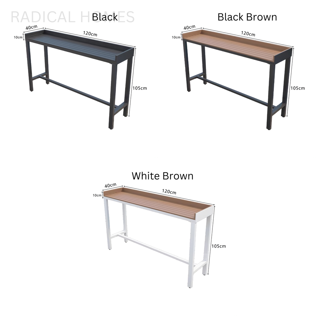 VRADA Modern Outdoor Bar Table