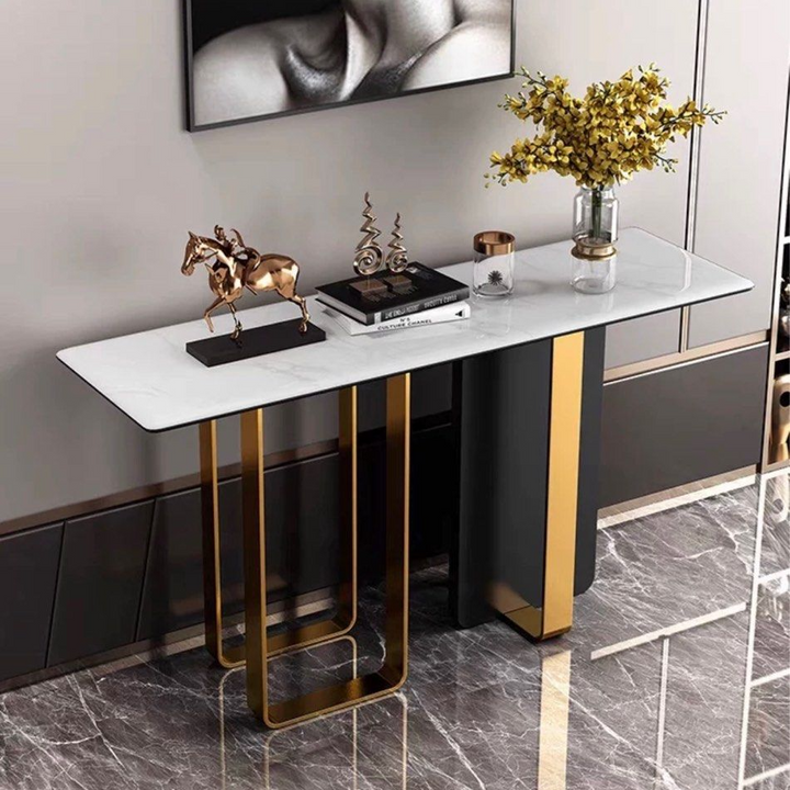 AZURIA Modern Marble Console Table