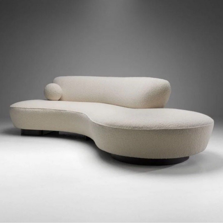 RANTOSO Boucle Curve Sofa