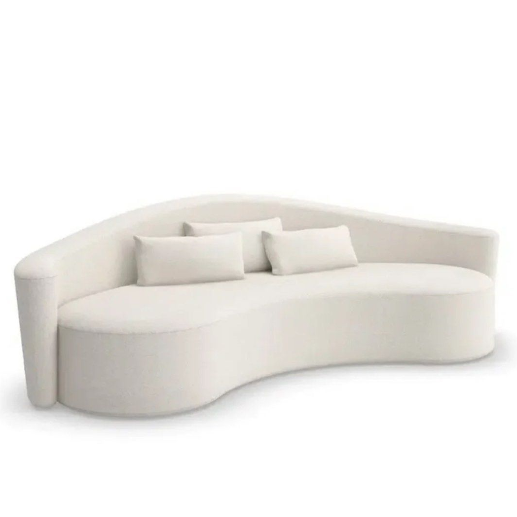 OLEANDER Performance Boucle Curve Sofa