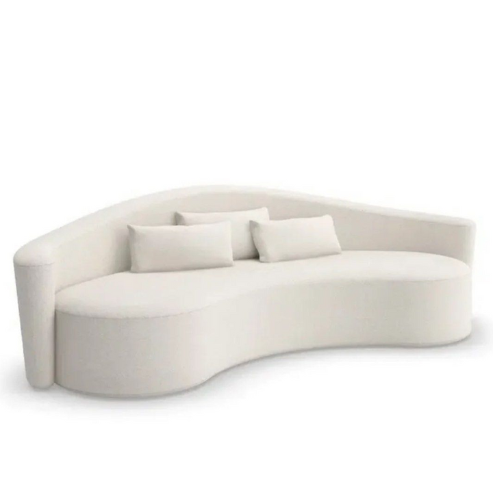 OLEANDER Performance Boucle Curve Sofa