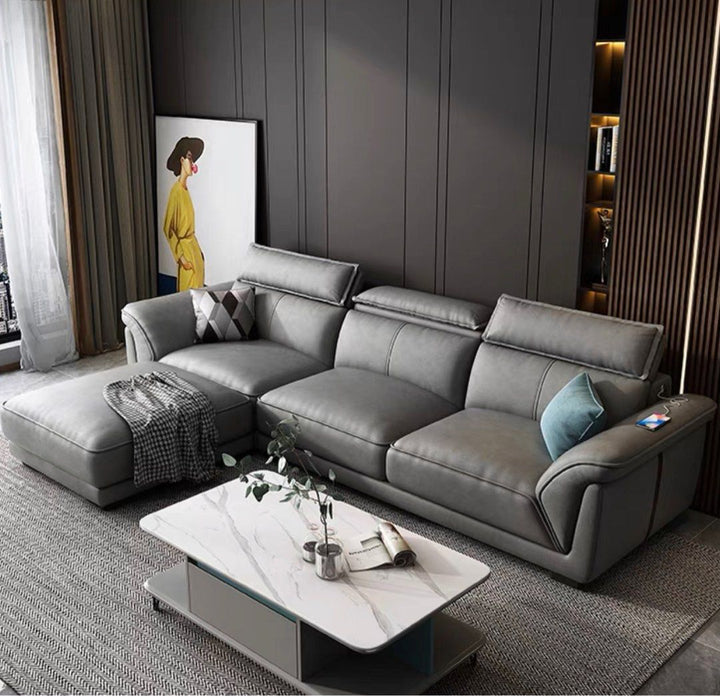 ELVARA Modern Fabric Sofa