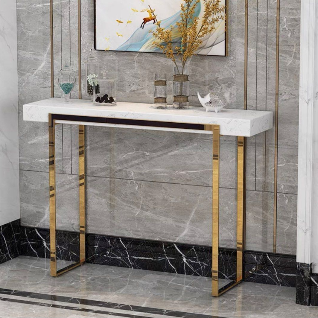LUDWIG Modern Marble Console Table