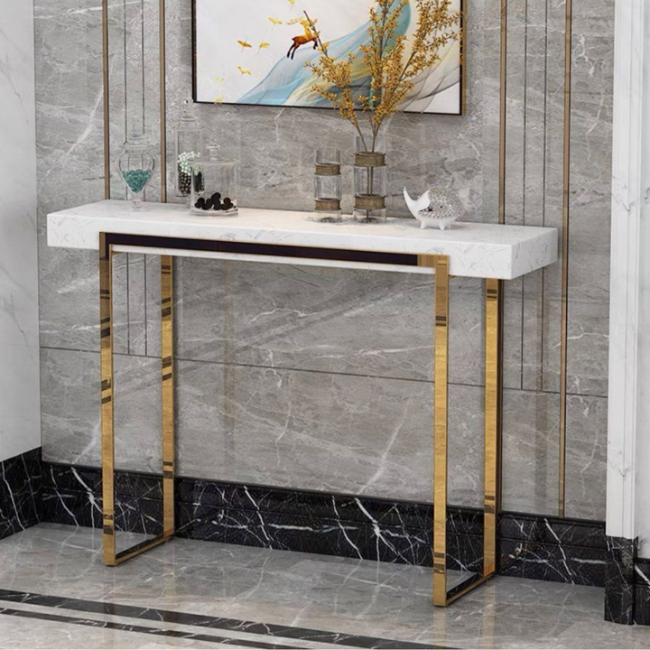 LUDWIG Modern Marble Console Table