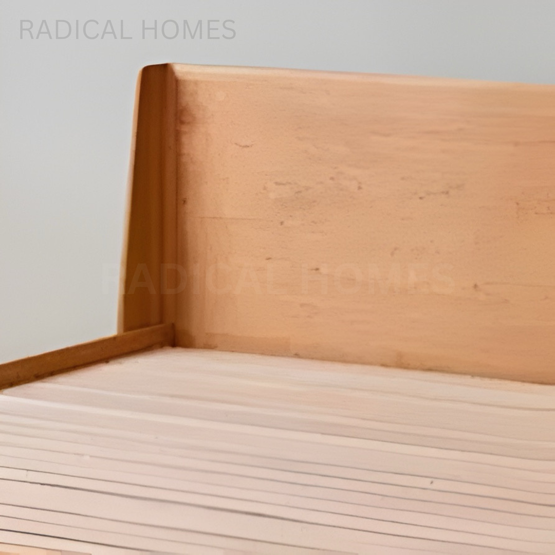 DUON Modern Solid Wood Bedframe - Radical Homes Singapore