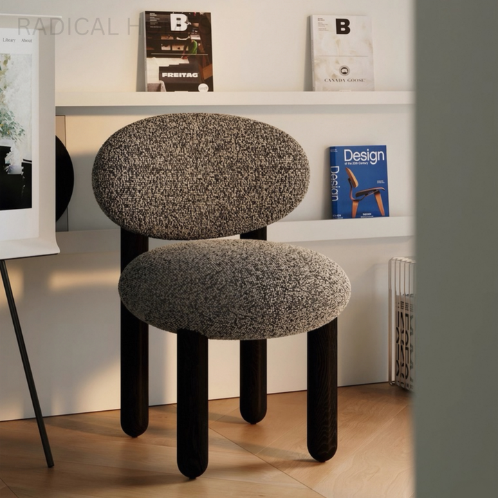 ORSEN Modern Boucle Dining Chair - Radical Homes Singapore