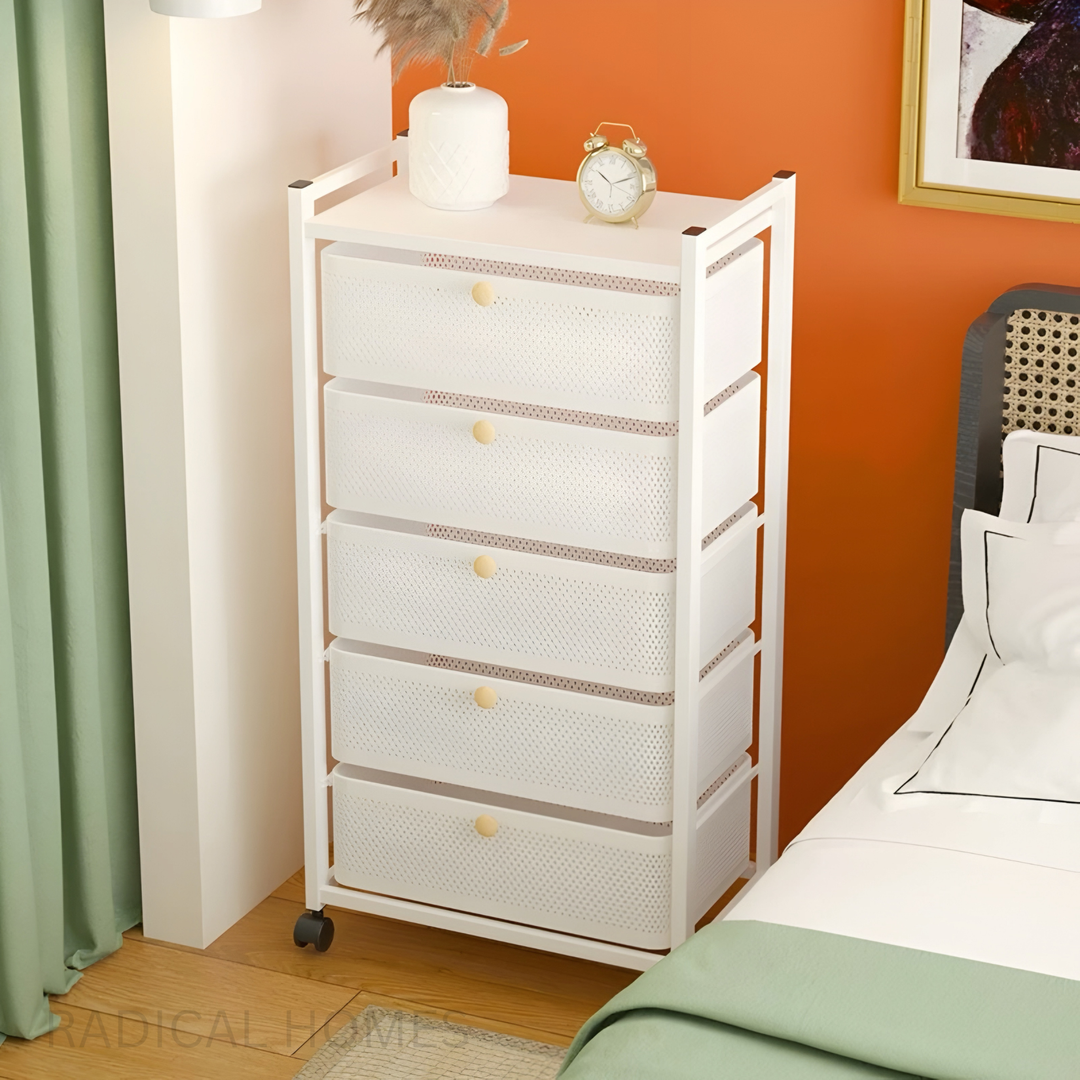 TODE Mobile Utility Drawer Rack - Radical Homes Singapore