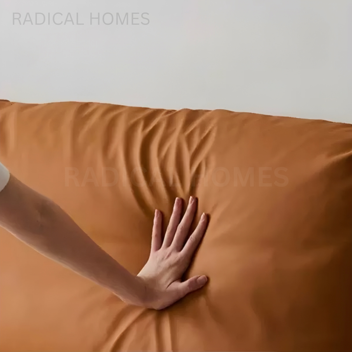 DUON Modern Solid Wood Bedframe - Radical Homes Singapore