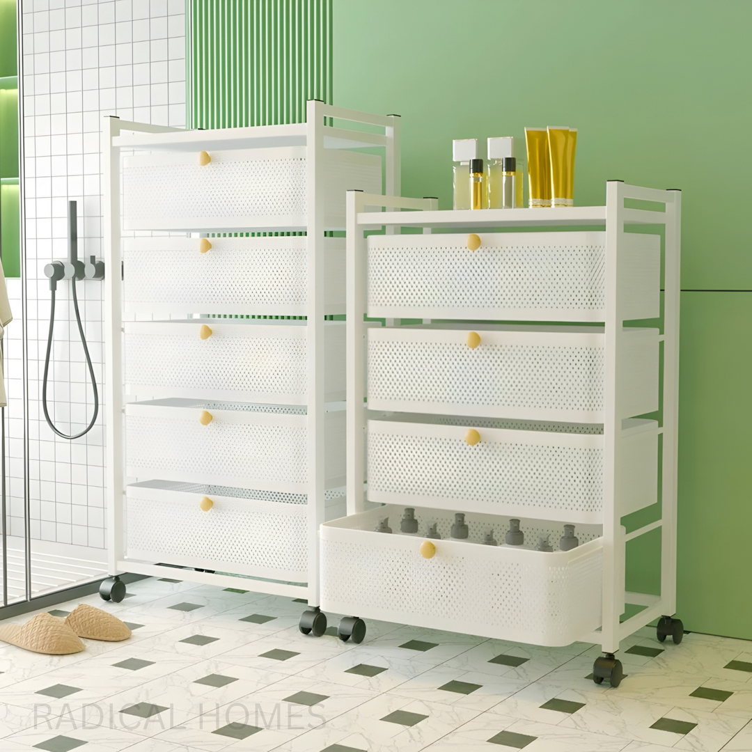 TODE Mobile Utility Drawer Rack - Radical Homes Singapore