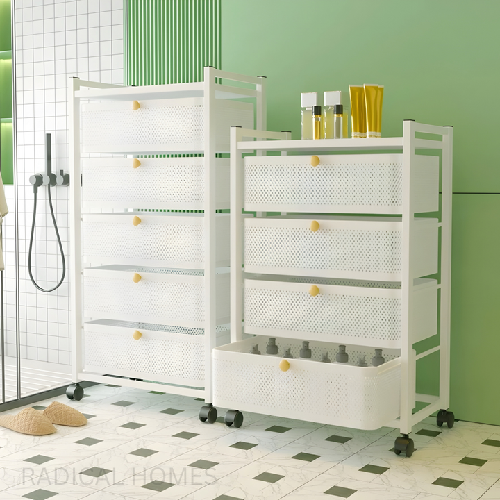 TODE Mobile Utility Drawer Rack - Radical Homes Singapore