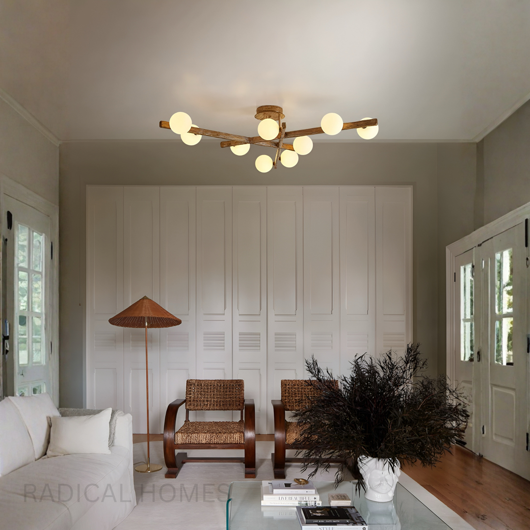 MOYU Rustic Ceiling Light