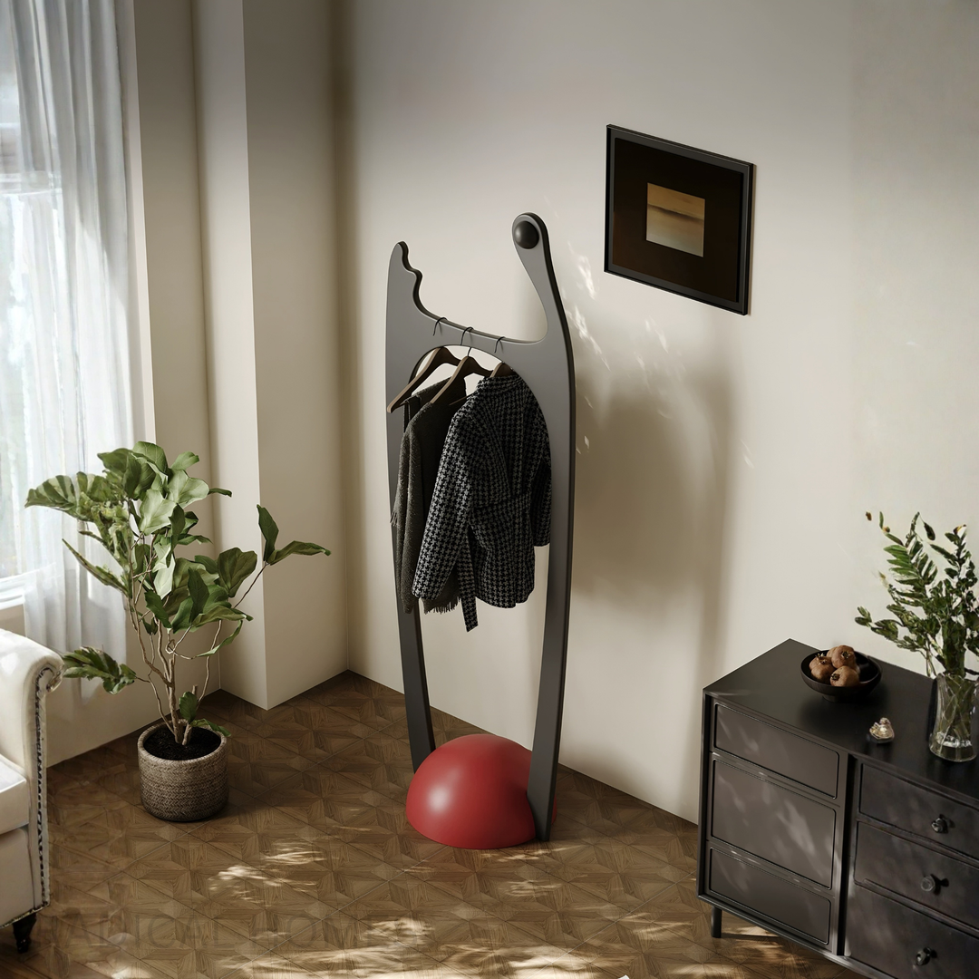 ARCELLA Modern Sculptural Clothing Rack