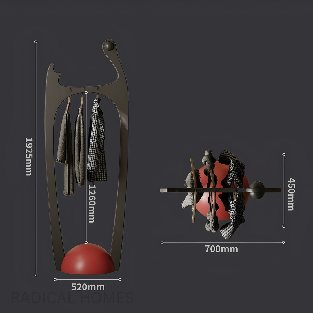 ARCELLA Modern Sculptural Clothing Rack