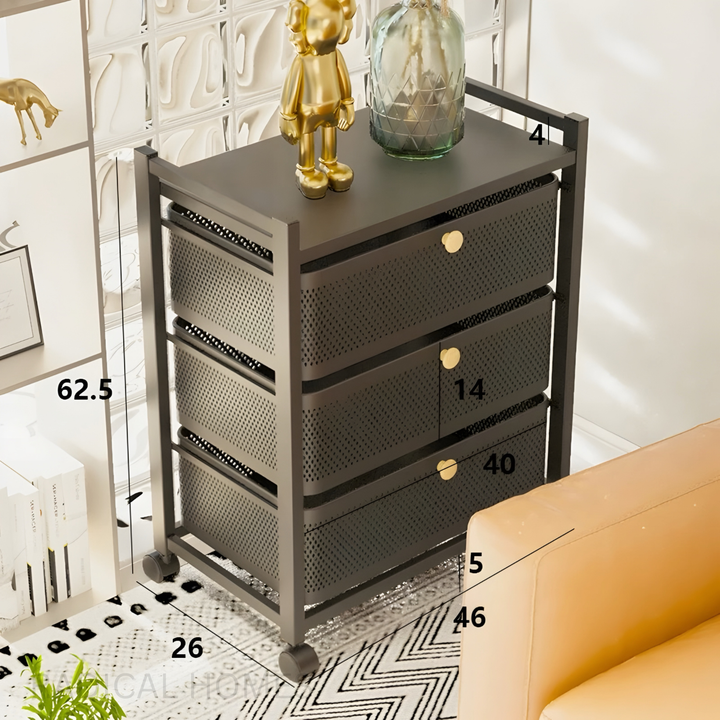 TODE Mobile Utility Drawer Rack - Radical Homes Singapore