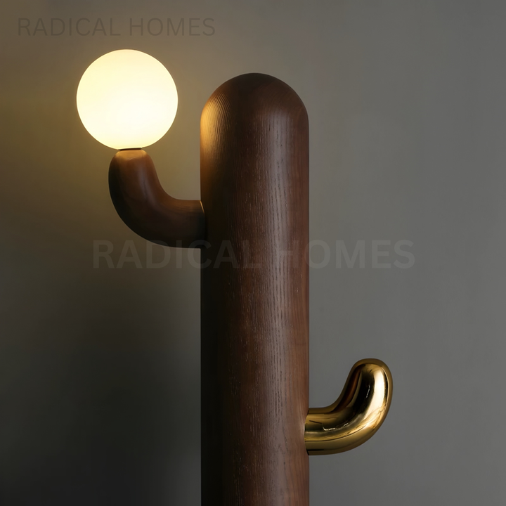 LUSTRE Modern Solid Wood Floor Lamp - Radical Homes Singapore