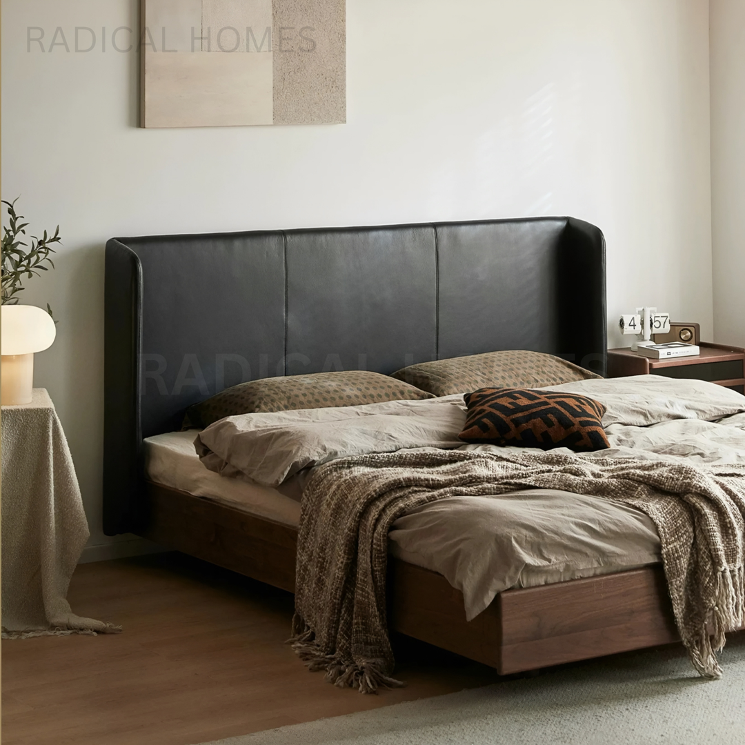 MANOOR Modern Leather Bedframe