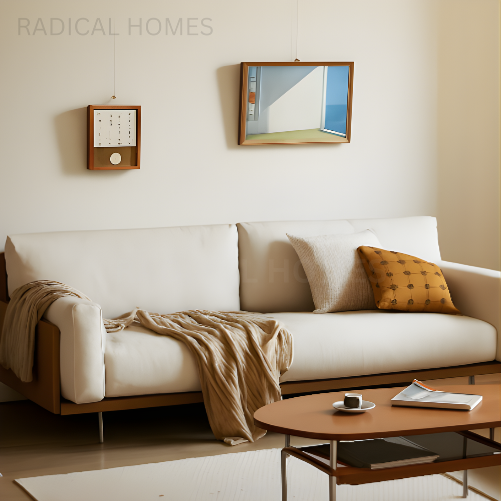IDA Modern Leather Sofa - Radical Homes Singapore