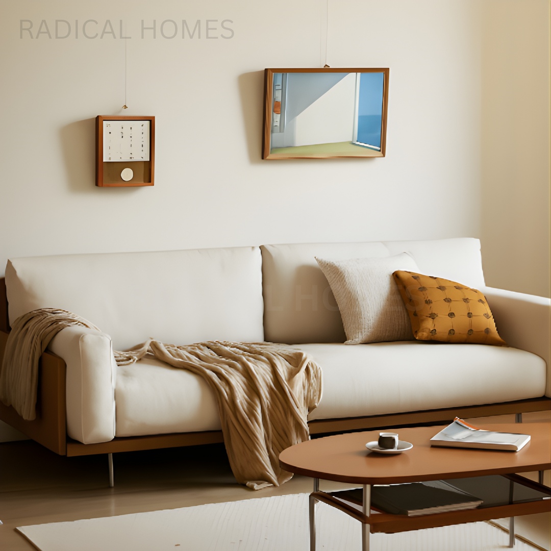 IDA Modern Leather Sofa - Radical Homes Singapore