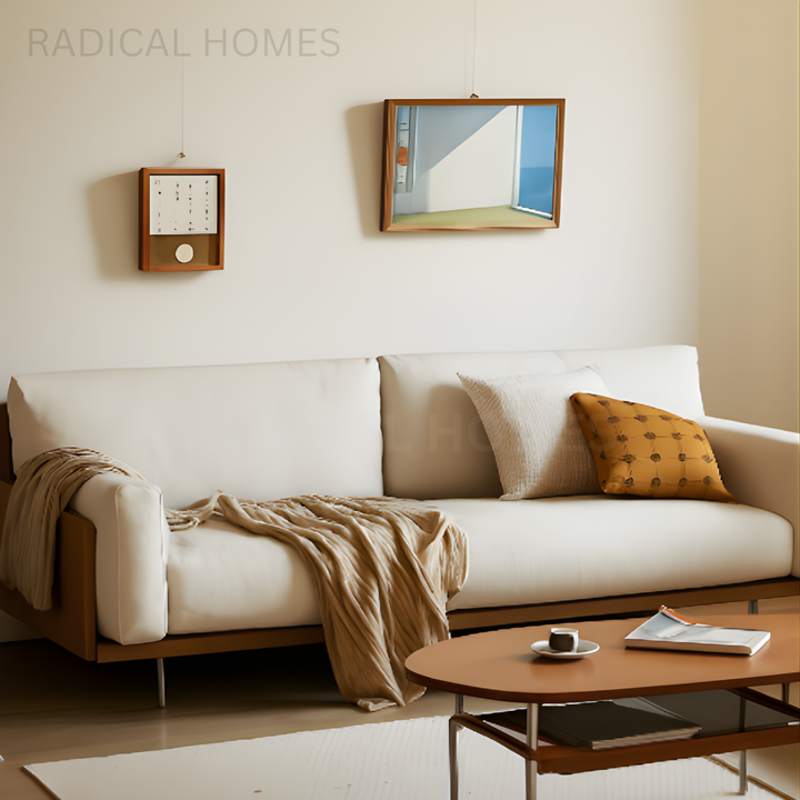 IDA Modern Leather Sofa - Radical Homes Singapore