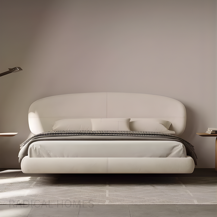 SHIANO Minimalist Floating Fabric Bedframe