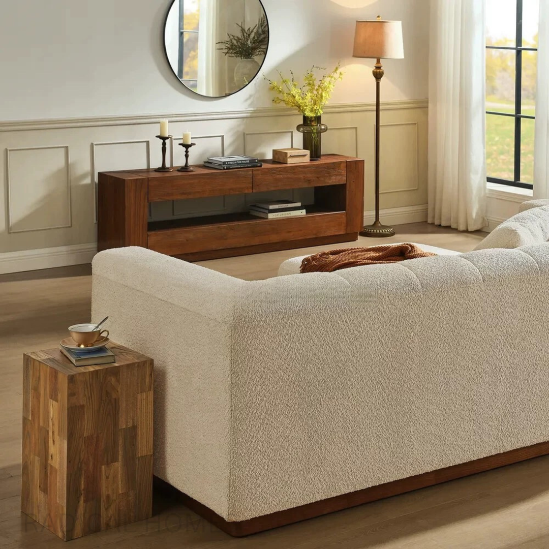 BRAMWELL Rustic Solid Wood TV Console - Radical Homes Singapore
