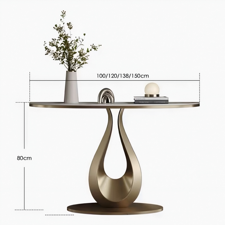 STUFES Modern Sintered Stone Console Table