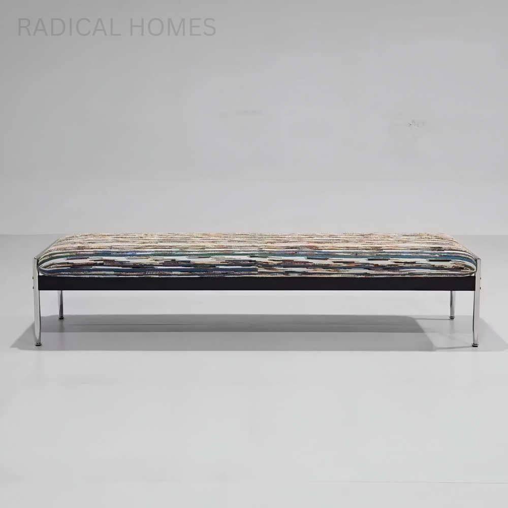 RIVANO Eclectic Fabric Bench - Radical Homes Singapore