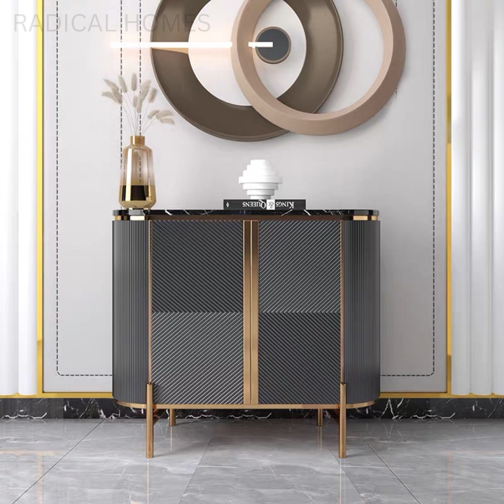 VALTORI Modern Sintered Stone Sideboard - Radical Homes Singapore